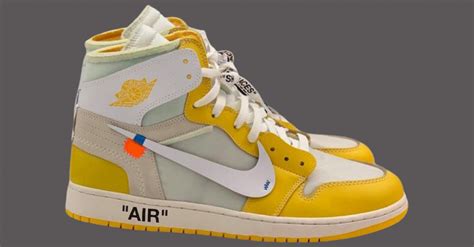 off white canary yellow